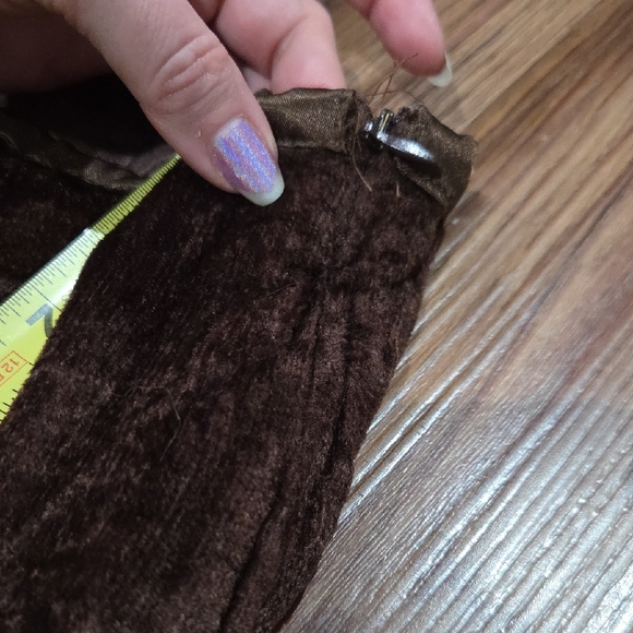 Vintage Younique Chocolate Tiered Skirt - Picture 5 of 9